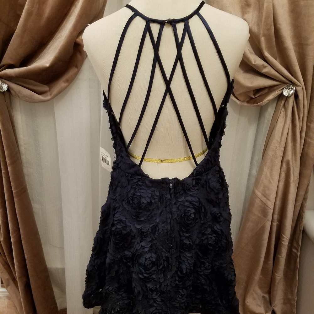 Strappy Back Party Dress